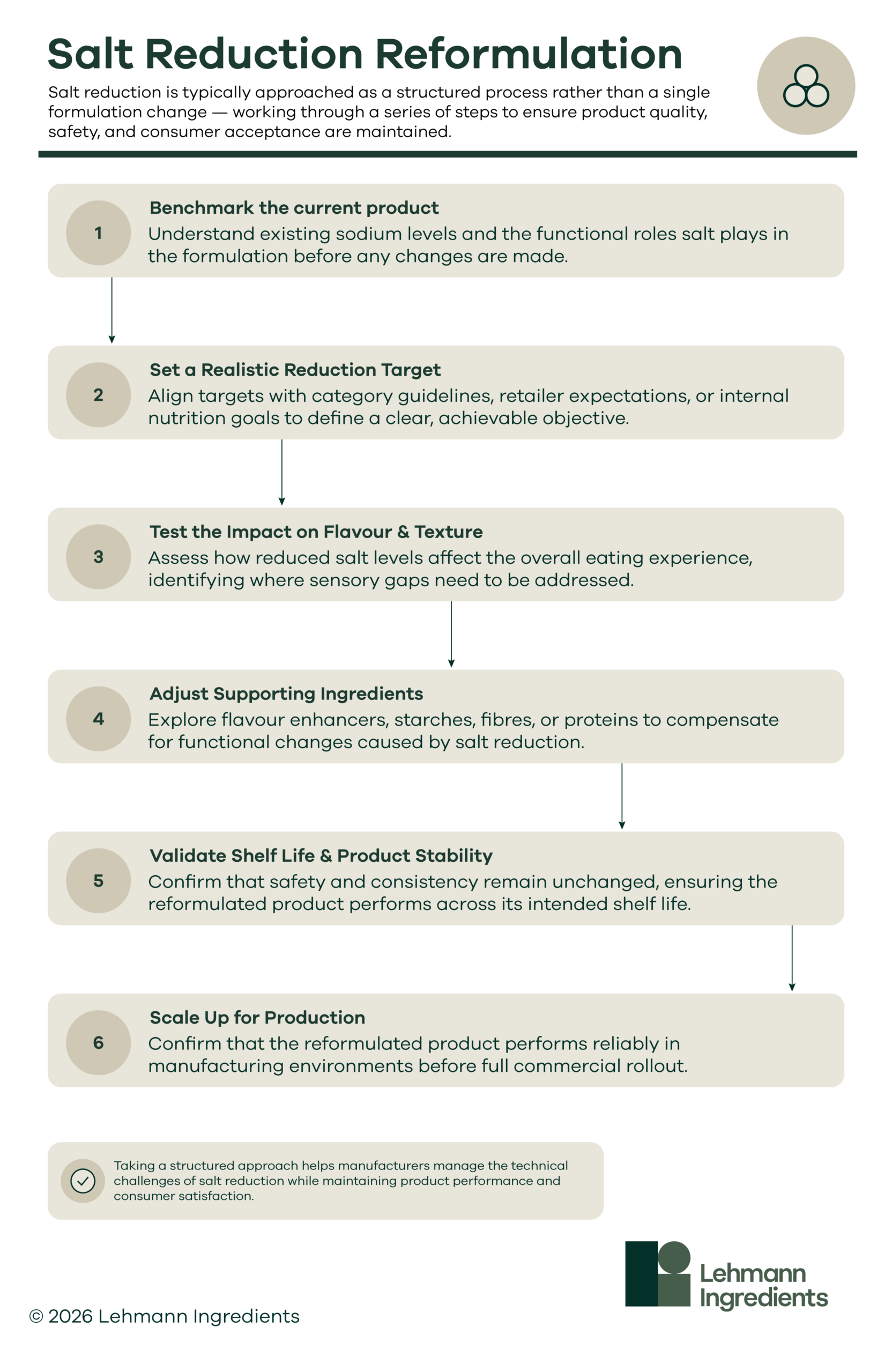 Graphic showing salt reformulation guide